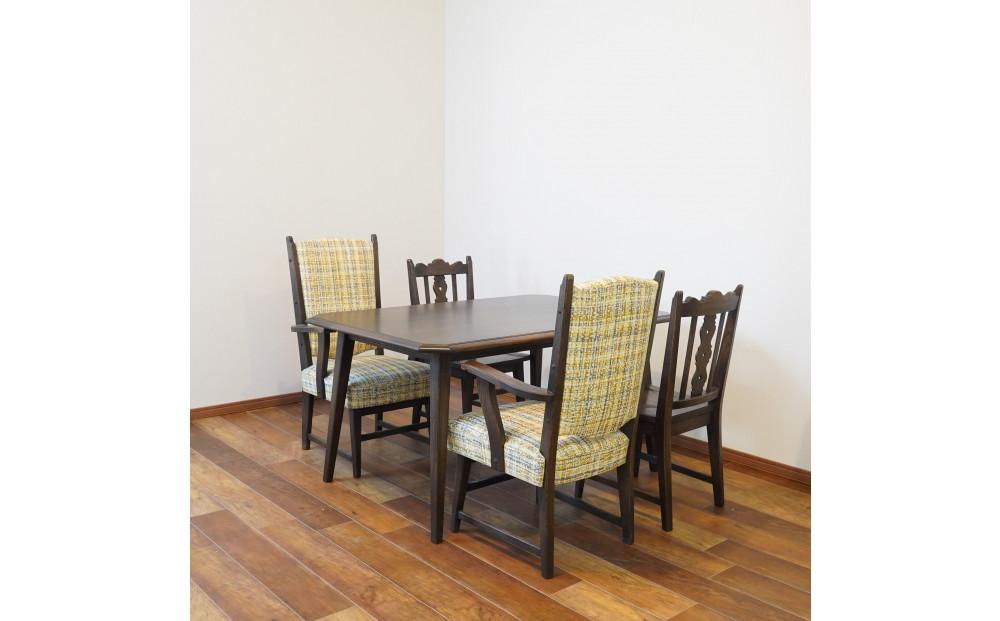 スカシ型板天ダイニングチェア