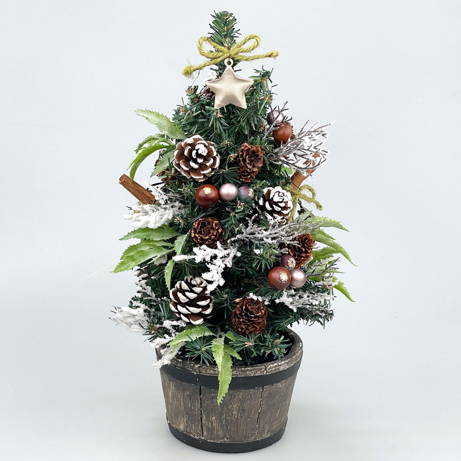 LEDããã¯ãªã¹ãã¹ããªãŒ 33cm ãã©ãŠã³