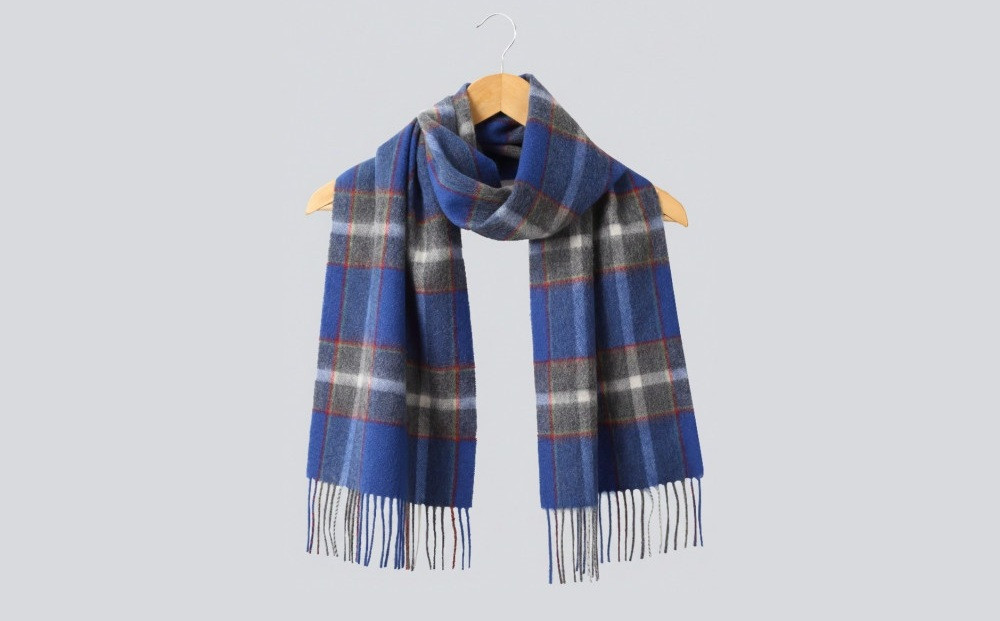 【神戸タータン】ウールマフラー