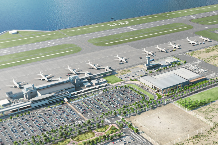 5.新しい国際都市を目指すまちづくり（神戸空港国際化への対応、都心・ウォーターフロントの再整備など）