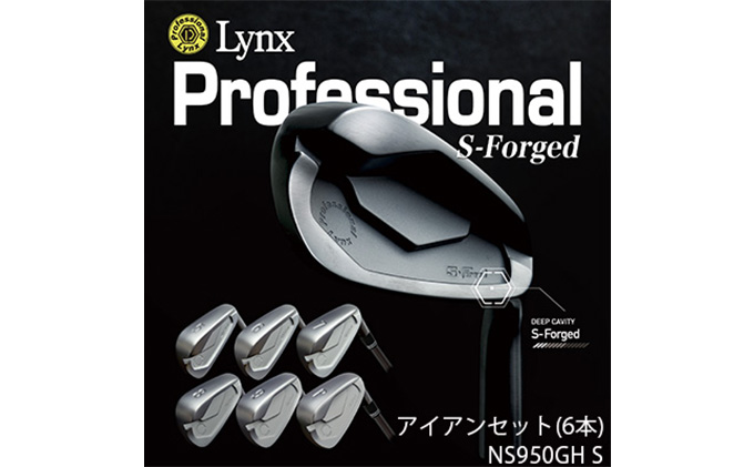 Lynx Professional S-Forged アイアンセット NS950GH S