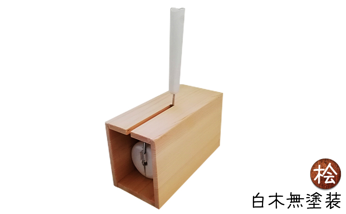 コロコロ収納BOX　ハンドメイド　桧