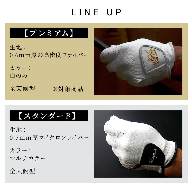 ゴルフ オーダー グローブ プレミアム 雨にも強い全天候型 ゴルフグローブ リピートオーダーもOK ゴルフ用品 オーダーメイド ギフト 父の日 プレゼント 名入れ ネーム 刺繍 雑貨 日用品 兵庫県 