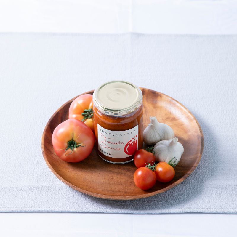 【定期便・全4回】サルサソース 340g 2本セット ×4回｜国産 姫路産 八百ちゃんトマト 着色料・保存料不使用