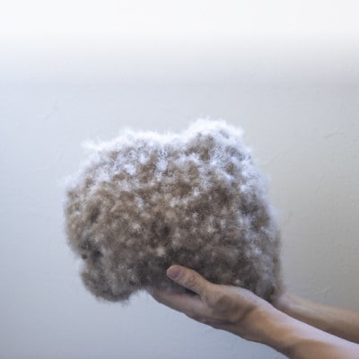 逸品 アイスランド産アイダーダック ダウン98% 春秋用合掛け羽毛ふとん ダブルサイズ【1457433】