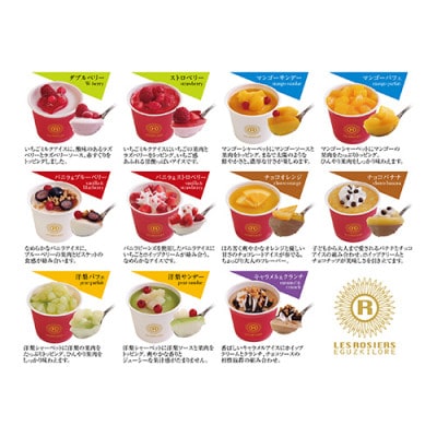 【毎月定期便】毎月これが食べたい!銀座京橋 レ ロジェ エギュスキロール アイス全3回【配送不可地域：離島】【4075412】