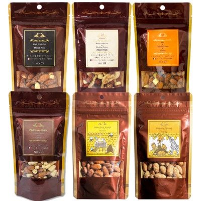 6種のミックスナッツ詰め合わせギフト【1673649】
