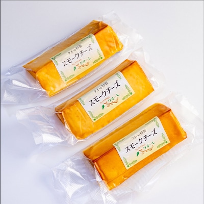 スモークチーズ 約180g×3本セット 燻製チーズ【配送不可地域：離島】【1301033】