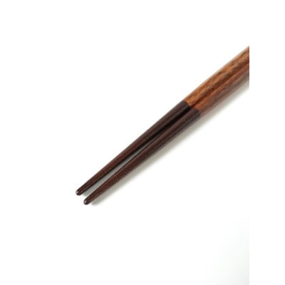 漆塗箸　摺八角金短冊　本朱【1359921】