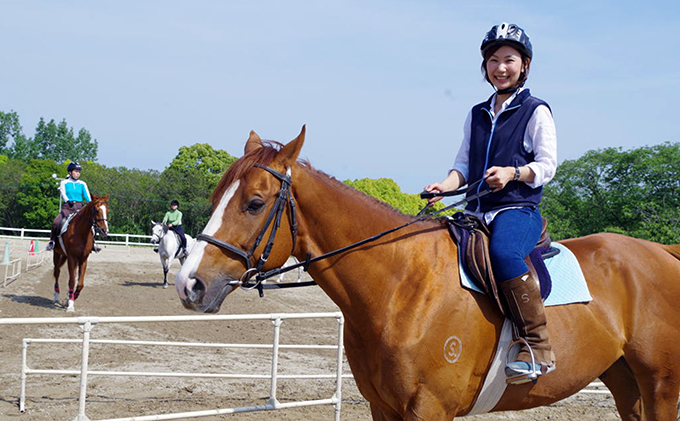 明石乗馬協会 プレミアム乗馬体験コース 体験チケット スポーツ アウトドア