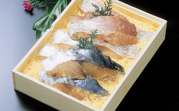 明石産天然鯛・鰆味噌漬け5切れセット 魚貝類 魚介類 詰め合わせ
