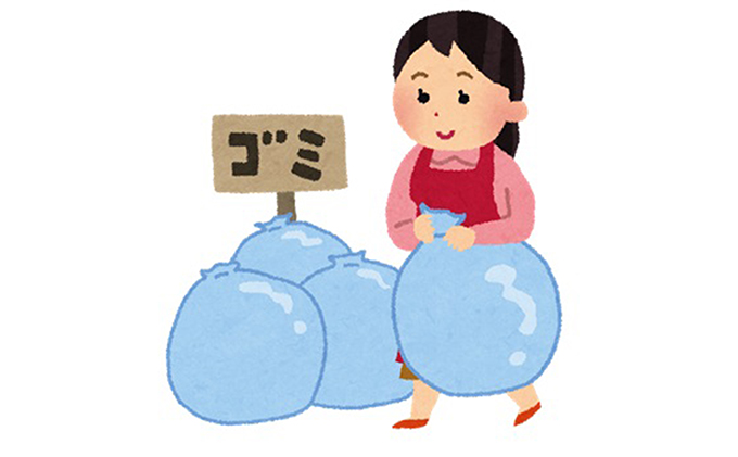 家庭ごみの集積場所へのごみ捨て 週2回（計月8回） チケット 代行サービス