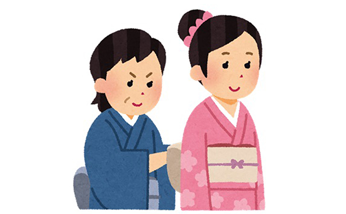 着物の着付け チケット サービス