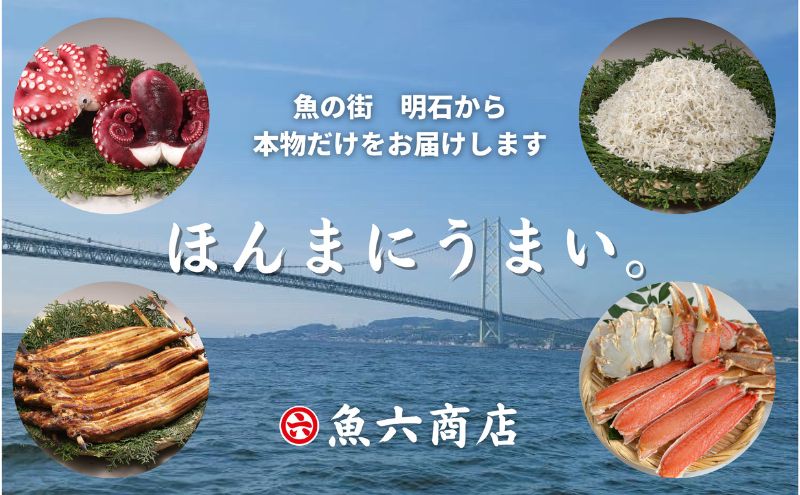 【明石産】ほんまにうまい！釜あげ明石だこ3尾1kg　前浜限定 鮮度抜群 産地直送 真空冷凍 冷凍 小分け 兵庫 明石林崎漁港 本場の味 老舗 海鮮【全国発送】