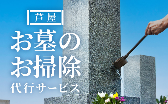 お墓のお掃除代行サービス［チケット 遠距離 ご先祖様 お墓 管理 墓参 困難 代わり 墓地 便利 掃除 お掃除代行 お墓参り]［072-a001]
