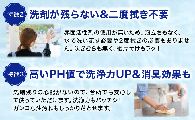 強力アルカリ電解水 13.1ＰＨ 10リットル[除菌  洗浄 消臭 掃除 大掃除 住宅用洗浄剤]