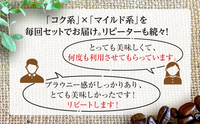 【6か月定期便】世界流通量上位5％スペシャルティコーヒー【豆】