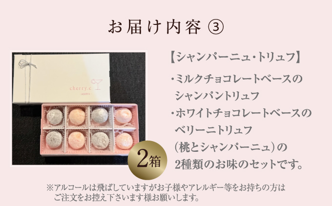 cherry.ｃ ショコラ 詰め合わせB[ チョコレート スイーツ ギフト ]