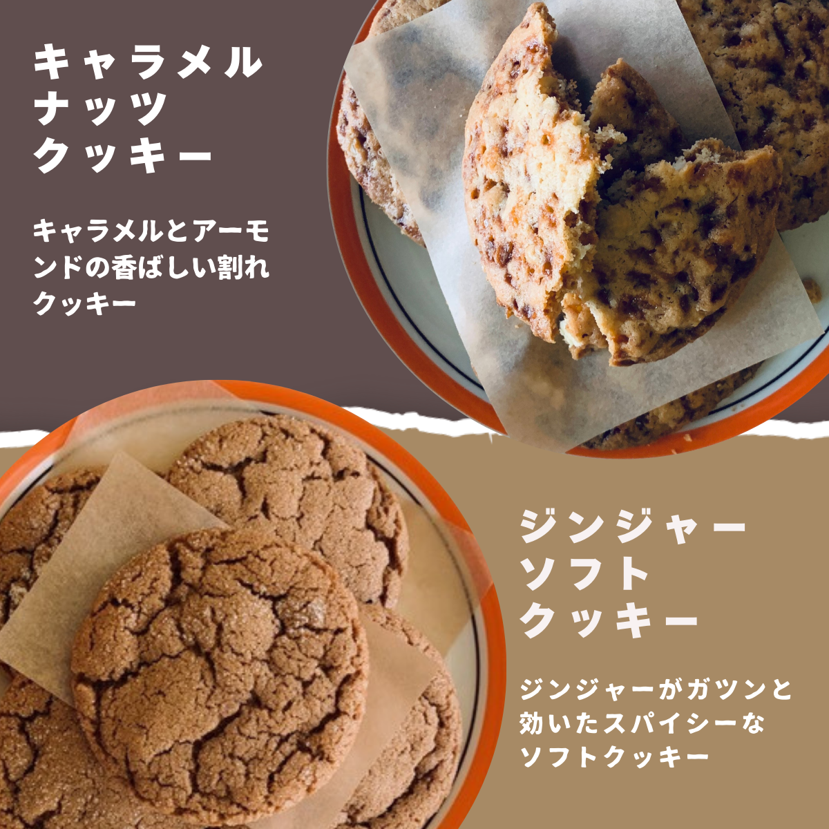 クッキー アソートボックス 4種8袋入り 【クッキー 手作り ホームメイド 焼菓子 焼き菓子 お菓子 洋菓子 詰め合わせ チョコ マカダミア キャラメル ジンジャー ギフト 美味しい プチギフト 手土産 贈り物 土産 個包装】