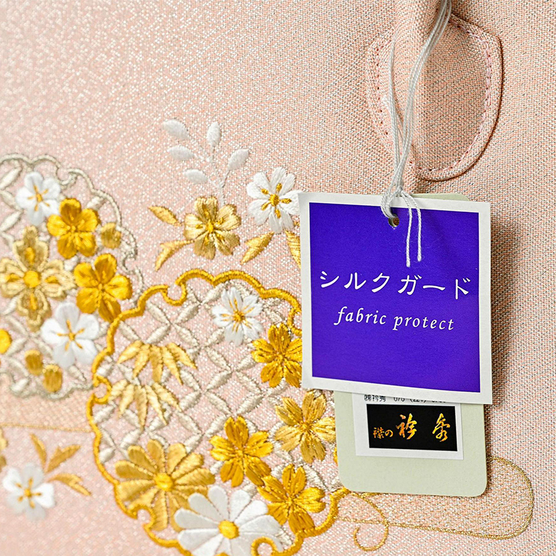 和装バッグ ピンクに金銀の刺繍 利休バッグ|JALふるさと納税|JALの