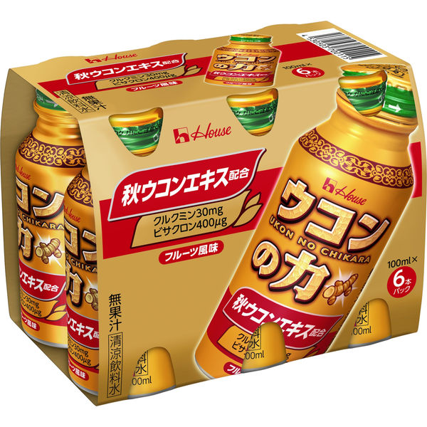 ハウスウェルネスフーズ ウコンの力 100ml 1セット（ 60缶 ）　飲料 ドリンク ウコンの力 ウコン ウコンエキスドリンク 飲み会 お酒 二日酔い 兵庫県 伊丹市