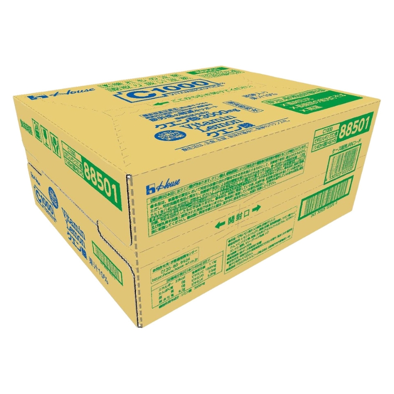 ハウスウェルネスフーズ C1000 ビタミンレモン クエン酸 1箱（30本入）