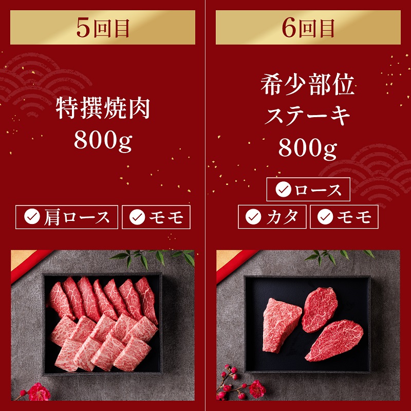 【和牛セレブ】 神戸牛 定期便 「ファーストクラス」（定期便6回）　定期 定期購入 牛肉 肉 神戸ビーフ 神戸肉 兵庫県 伊丹市