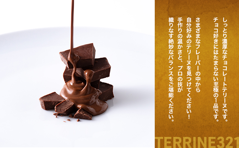 チョコレートテリーヌ40g×3 お菓子 洋菓子 スイーツ おやつ チョコレート チョコ テリーヌ 贈り物 ギフト ご褒美 