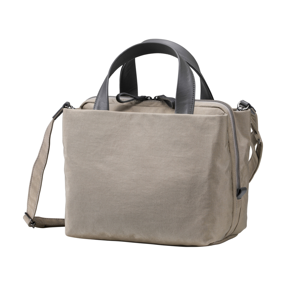 【豊岡鞄】TUTUMU tre mini boston bag（S4100）グレージュ