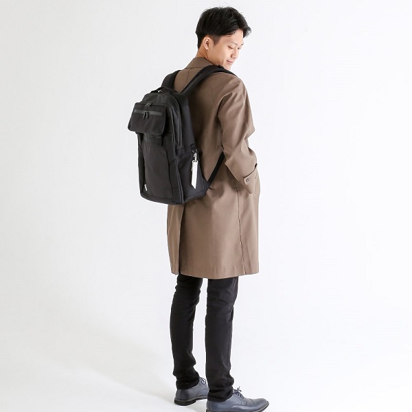 豊岡鞄　CIE BALLISTIC AIR SQUARE BACKPACK（071903）ブラック