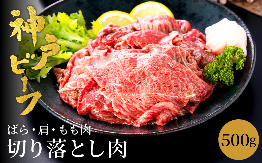 神戸ビーフ　切り落とし肉【500ｇ】TYS1