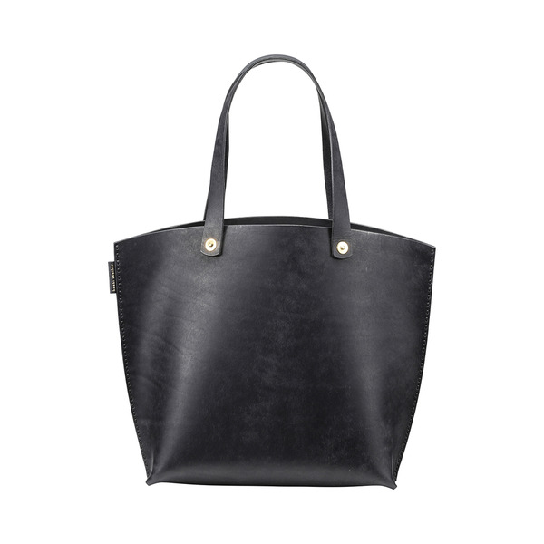 豊岡鞄 haaki Leatherトートバッグ HLB100 ネロ / KOMOREBI 木和田正昭商店 牛皮革 革 トートバッグ レディース 高級 おしゃれ バッグ かばん カバン 鞄 シンプル デザイン ハンドメイド ブラック 黒色