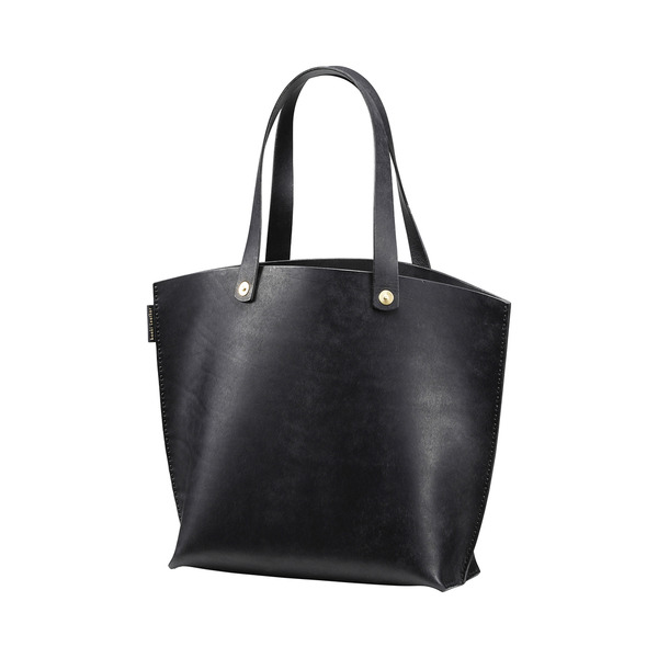 豊岡鞄 haaki Leatherトートバッグ HLB100 ネロ / KOMOREBI 木和田正昭商店 牛皮革 革 トートバッグ レディース 高級 おしゃれ バッグ かばん カバン 鞄 シンプル デザイン ハンドメイド ブラック 黒色