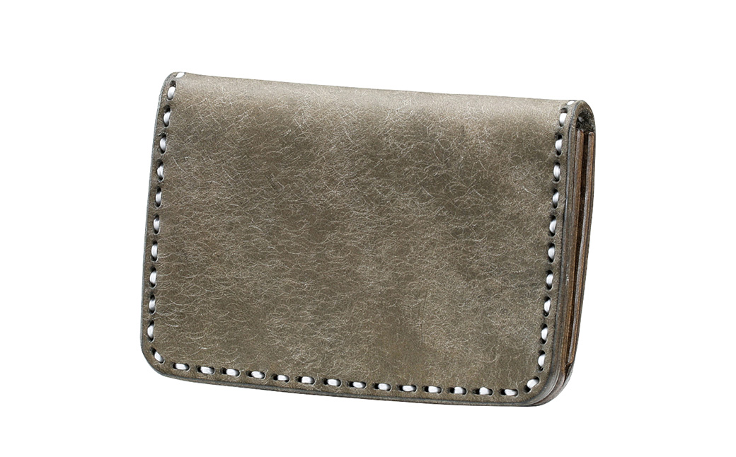 豊岡財布 haaki Leather コインパース HLW304 / グリージオ / コインケース 小銭入れ カード入れ 手のひらサイズ 財布 サイフ ブランド 牛皮革 プエブロレザー 革 メンズ レディース ハンドメイド 手作り 木和田正昭商店