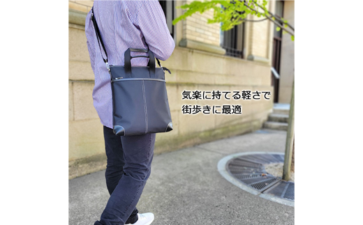 豊岡産鞄 薄マチ手付ナイロンSD（26698-01）黒 / かばん カバン 鞄 バッグ