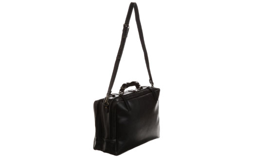 豊岡産鞄 レトロボストンショルダーバッグ（No.1487-01）ブラック / かばん カバン 鞄 バッグ