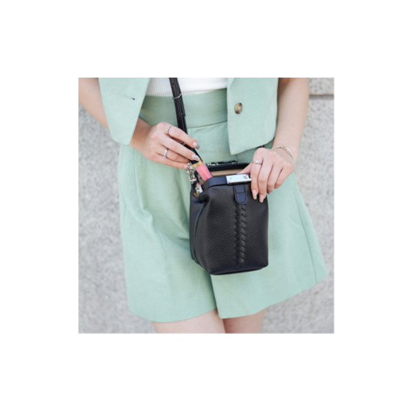 豊岡鞄 YOUTA ELK MINIMUM SD YK56E ブラック / ショルダーバッグ ななめ掛け かばん 鞄 バッグ カバン メンズ レディース