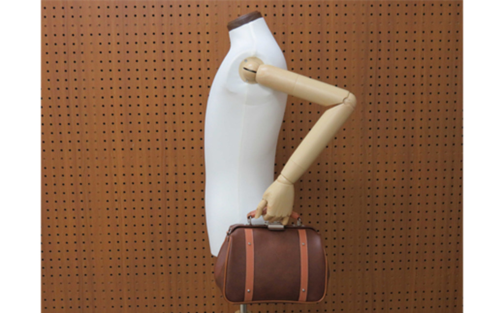 パトリックダレスバッグ (No.K3894-22) レッドブラウン / 木和田 ダレスバッグ 収納力 本革 ショルダーベルト付き 底鋲 重厚感 高級 かばん カバン バッグ 鞄 手作り メンズ レディース 日本製