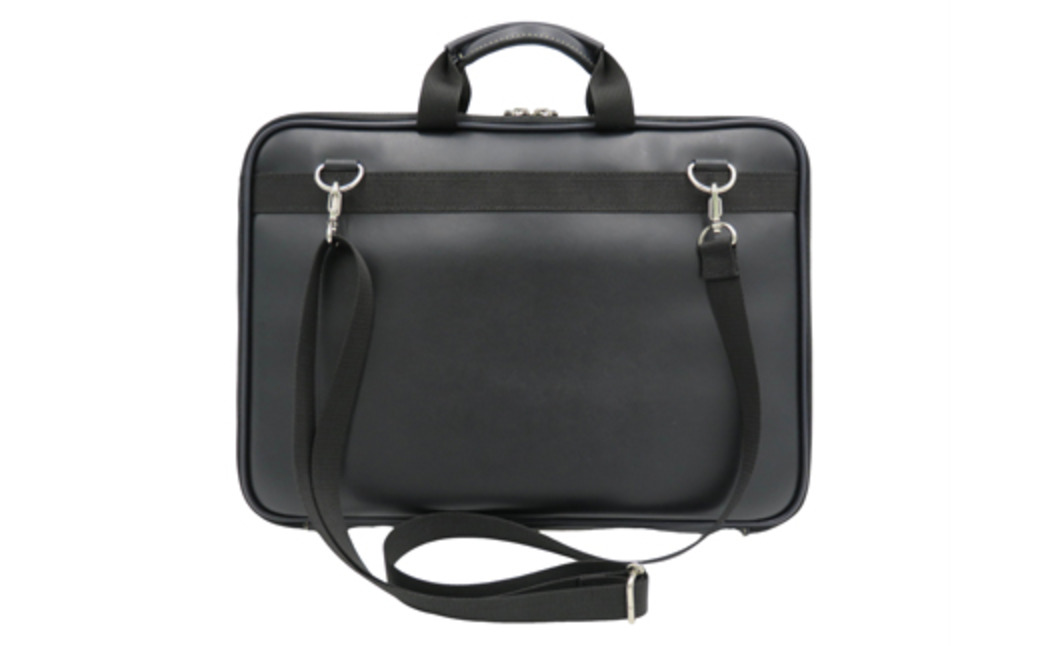 パトリッククラッチョショルダー (No.3896-01) ブラック / 木和田 クラッチ ショルダーバッグ スタイリッシュ 14インチパソコン 高級 かばん カバン バッグ 鞄 手作り メンズ レディース 日本製