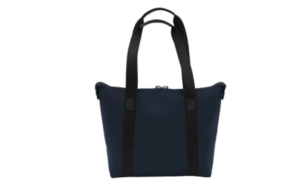 エビータシンプルトート (No.4001-60) ネイビー / 木和田 トートバッグ 軽量 撥水 ナイロン 肩掛け 手提げ A4サイズ 高級 かばん カバン バッグ 鞄 手作り メンズ レディース 日本製