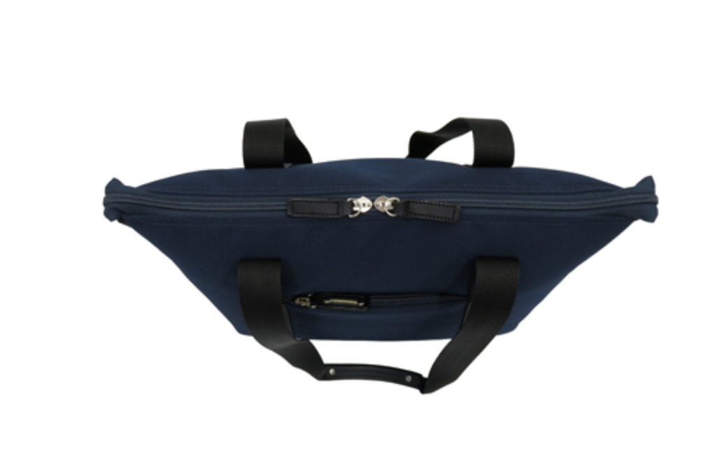 エビータシンプルトート (No.4001-60) ネイビー / 木和田 トートバッグ 軽量 撥水 ナイロン 肩掛け 手提げ A4サイズ 高級 かばん カバン バッグ 鞄 手作り メンズ レディース 日本製