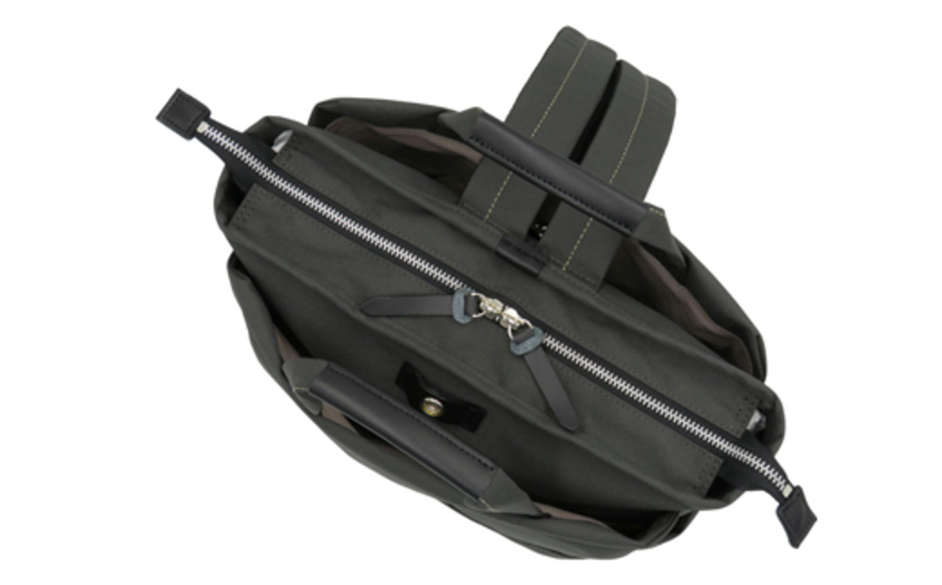 エコステップリュック (No.4006-03) チャコールグレー / 木和田 リュック リュックサック 軽量 撥水 ポリエステル 高級 かばん カバン バッグ 鞄 手作り メンズ レディース 日本製