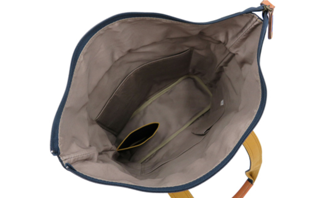 木綿屋五三郎伸長式トート (No.4992-60) 濃紺 / 木和田 トートバッグ 軽量 490g 帆布 A4サイズ シンプル デザイン 通勤 通学 普段使い 高級 かばん カバン バッグ 鞄 手作り メンズ レディース 日本製