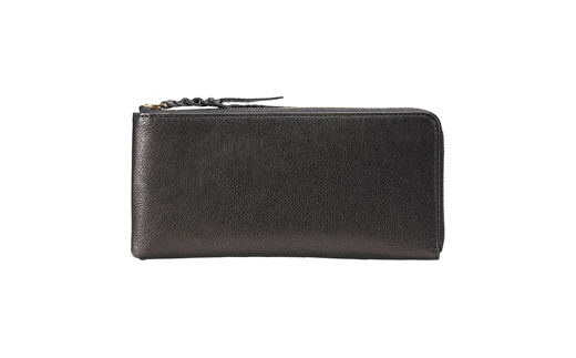 【豊岡財布】anti-mode style OLIVE Long Wallet(AW600）ブラック