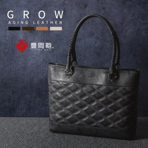 豊岡鞄　GROW 育てる鞄　AGING TOTE （ブラック）
