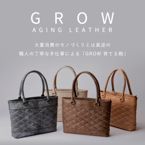 雎雁イ。髷縲GROW 閧イ縺ヲ繧矩桷縲AGING TOTE ftB 繝悶Λ繝繧ッ