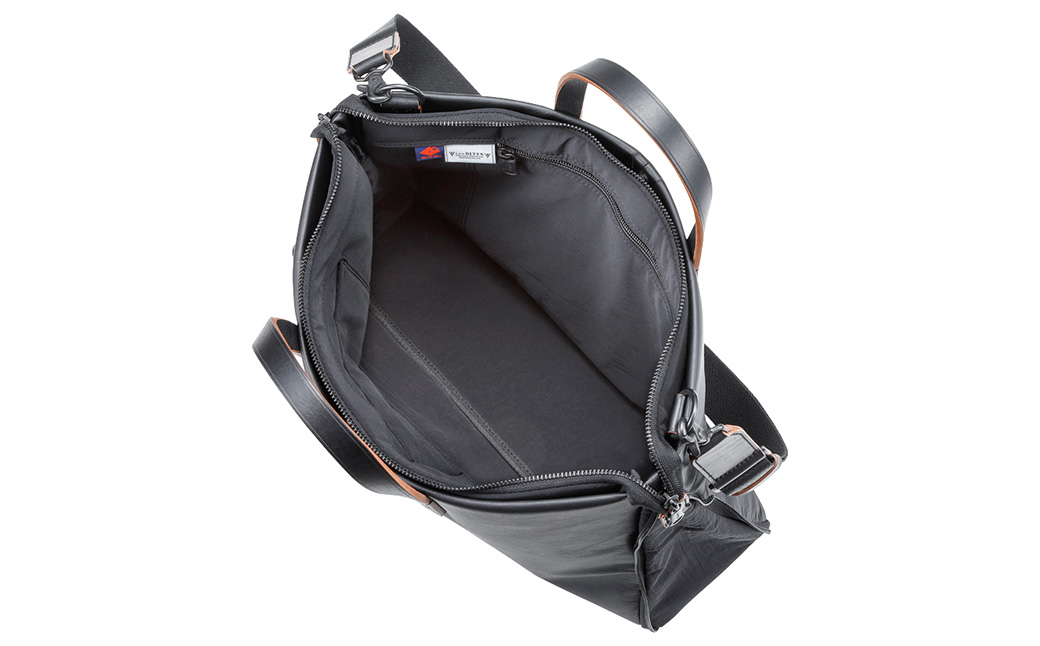 豊岡鞄 L.E.D BITES HORSE ブリーフケース B122T ブラック / エルイーディーバイツ ビジネスバッグ メンズ  紳士 馬革 2WAY 手提げ ショルダー ブランド 薄マチ スマートシルエットアオリポケット スーツ カジュアル バッグ 木和田正昭商店