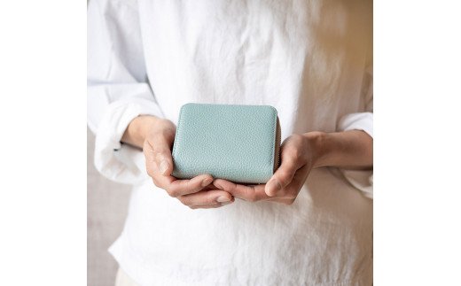 豊岡財布　TUTUMU ITA Z compact Wallet （SW201）スカイ