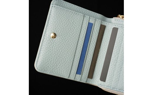 豊岡財布　TUTUMU ITA Z compact Wallet （SW201）グレー