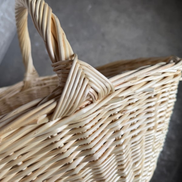 【伝統工芸品】KORI ANRI JAPAN「YANAGI no BASKET」柳行李 / 豊岡杞柳細工 100年持つ収納 雑貨 ハンドメイド